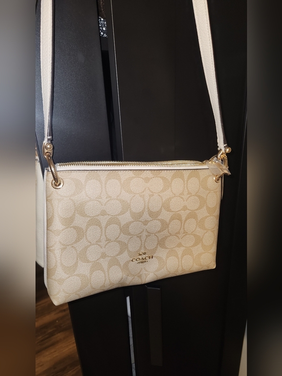 Coach Handbags - Coach Signature Canvas cross body